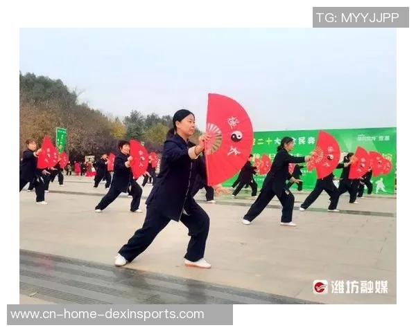 太极拳赛开打，潍坊800余名运动员展现太极拳技艺